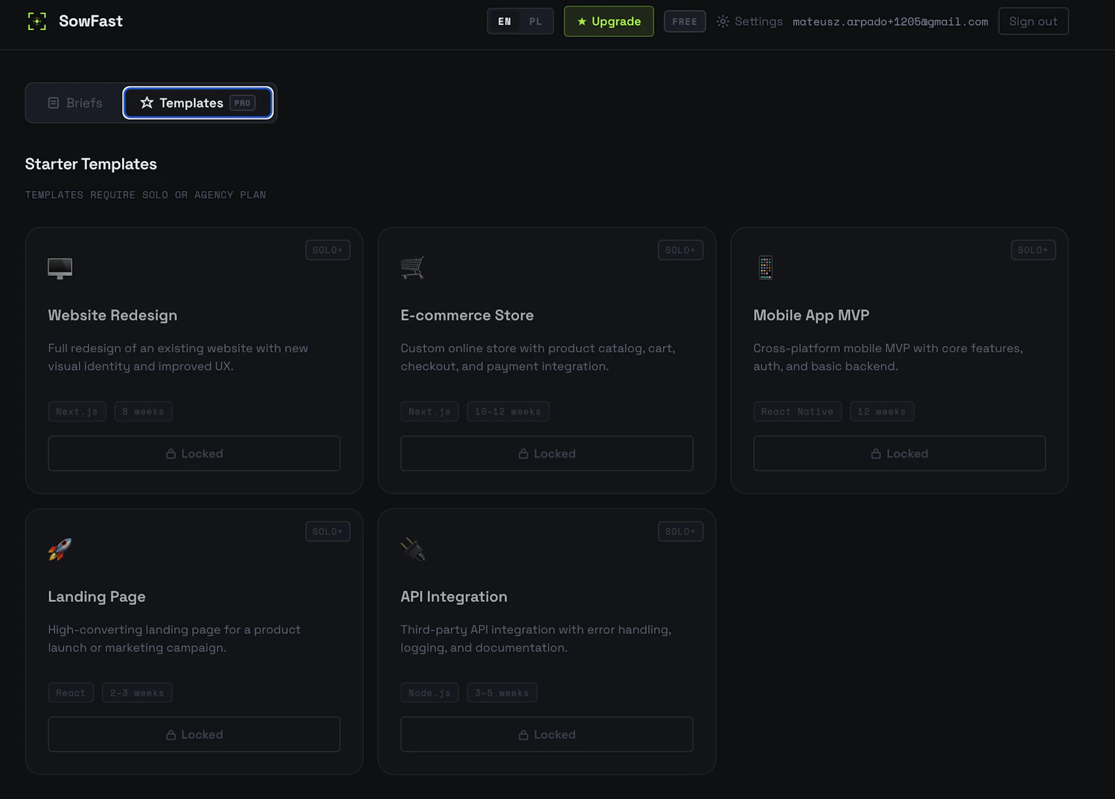 SowFast — Scope of Work Generator screenshot 4