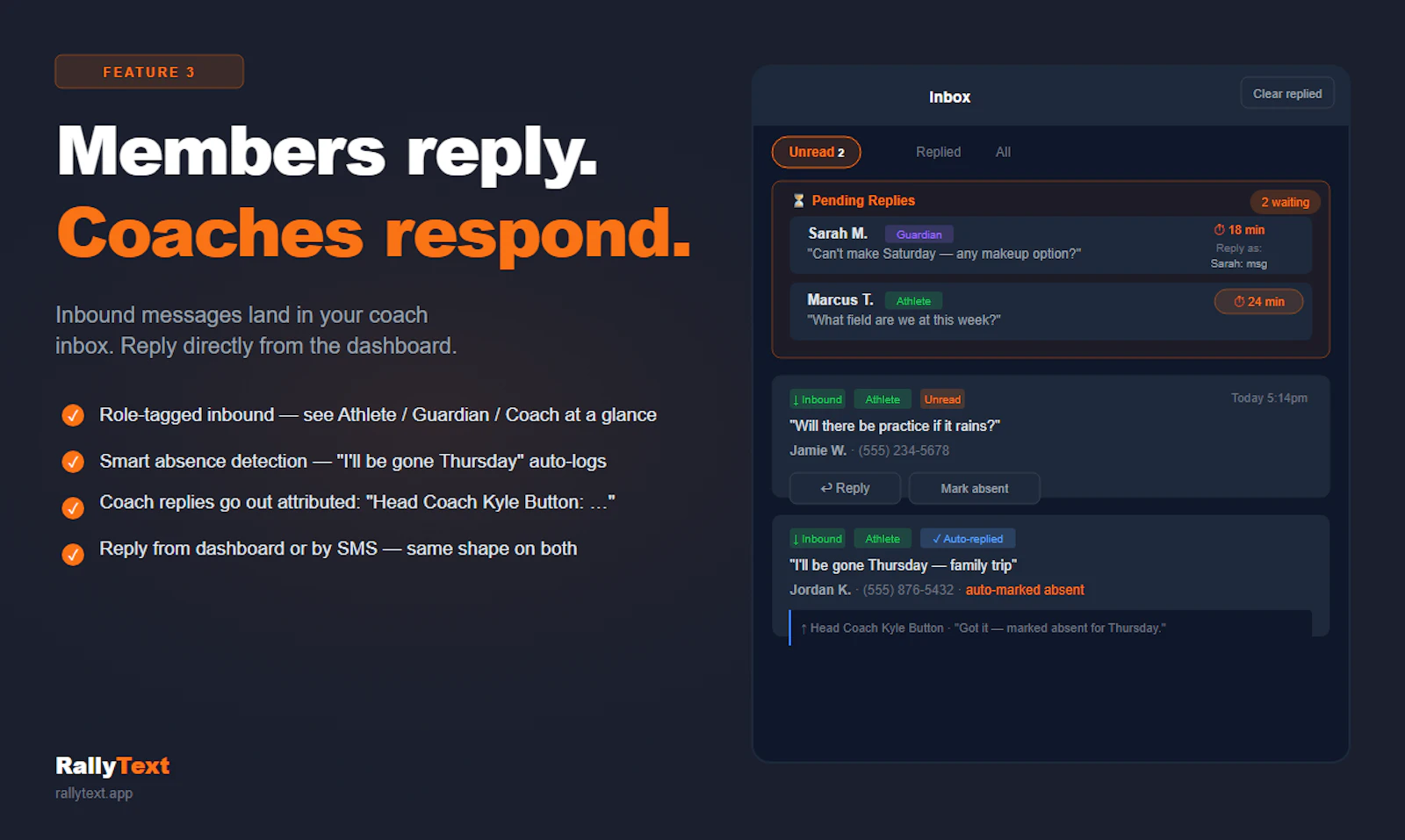 RallyText screenshot 5