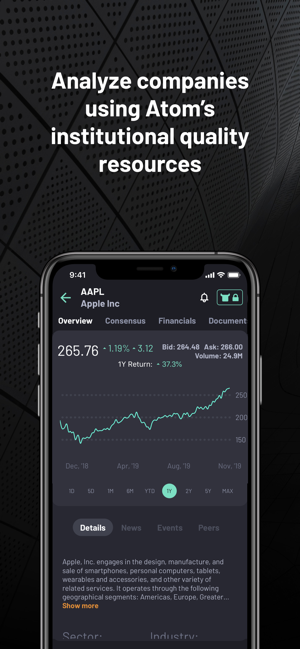 Atom Finance for Mobile gallery image