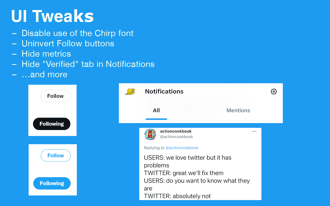 Панель управления для Twitter - Приручить свою веб -графику в Твиттере медиа 4