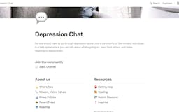 Depression.chat media 2