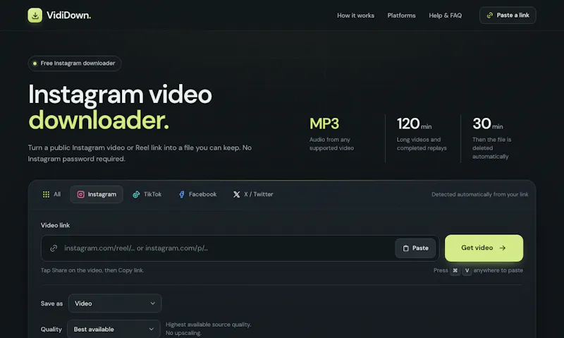 VidiDown screenshot 5