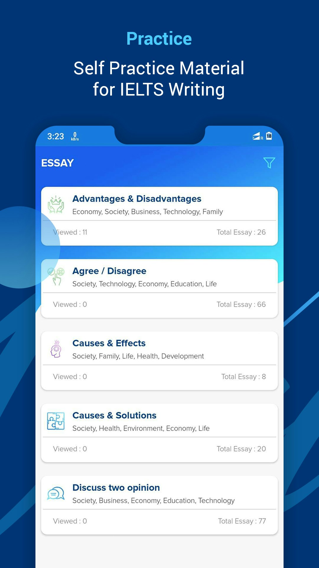 IELTS Writing App gallery image