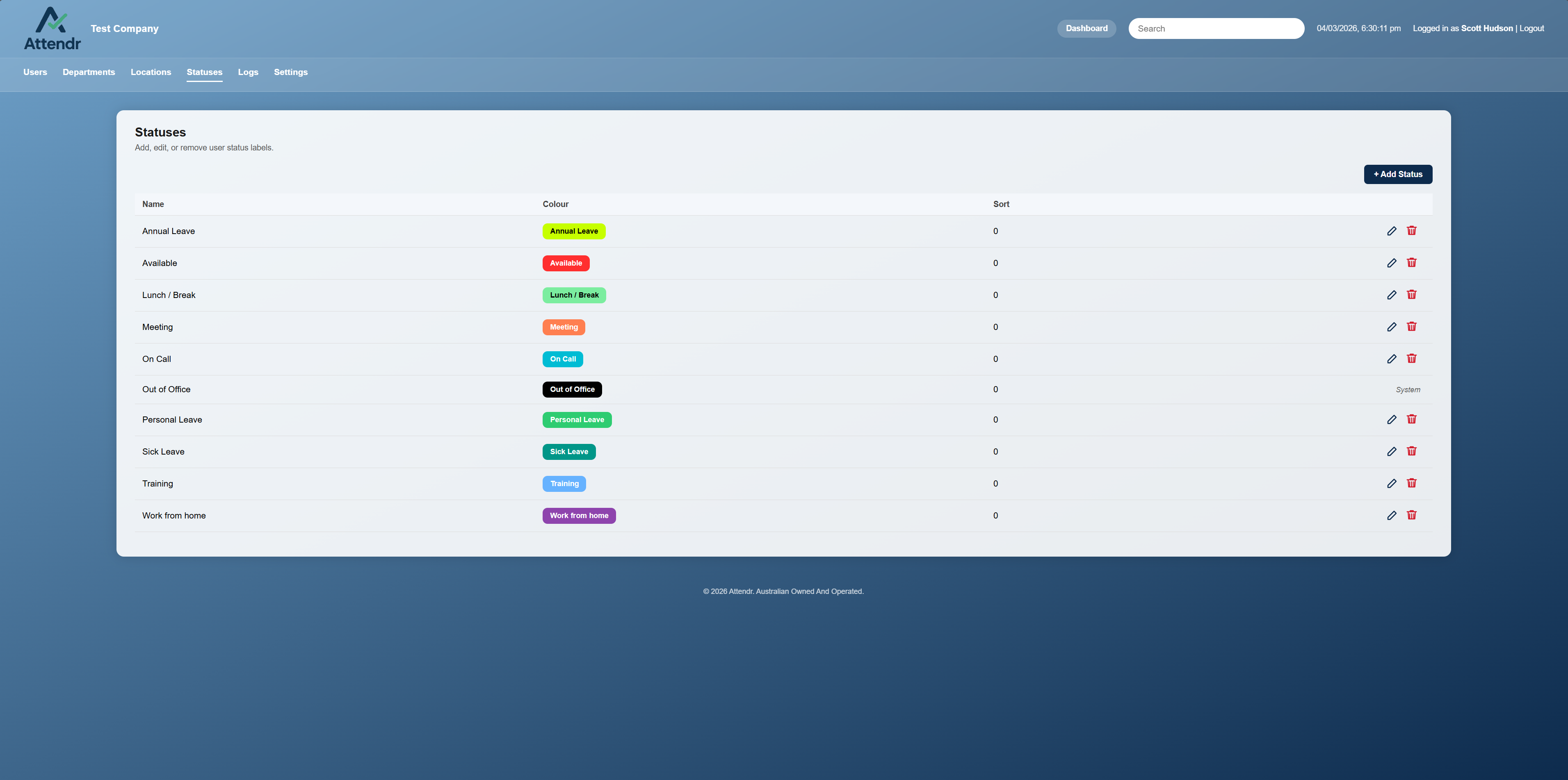 Attendr - Screenshot 3 showing product features and functionality