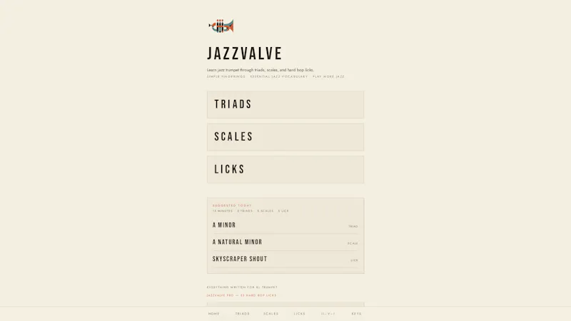 JazzValve  screenshot 2