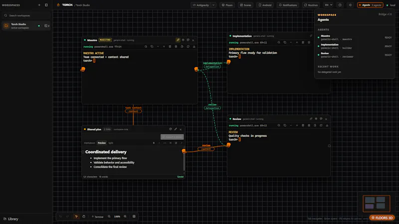 Torch Orchestrator screenshot 2