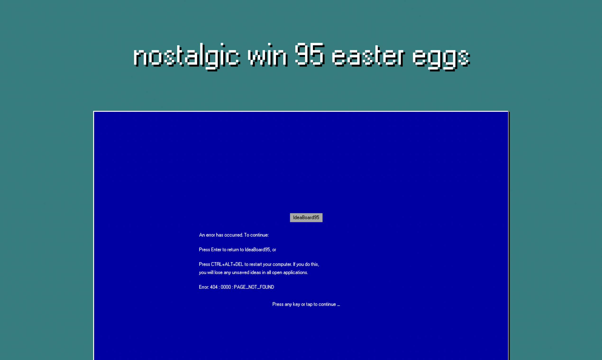 IdeaBoard95 gallery image