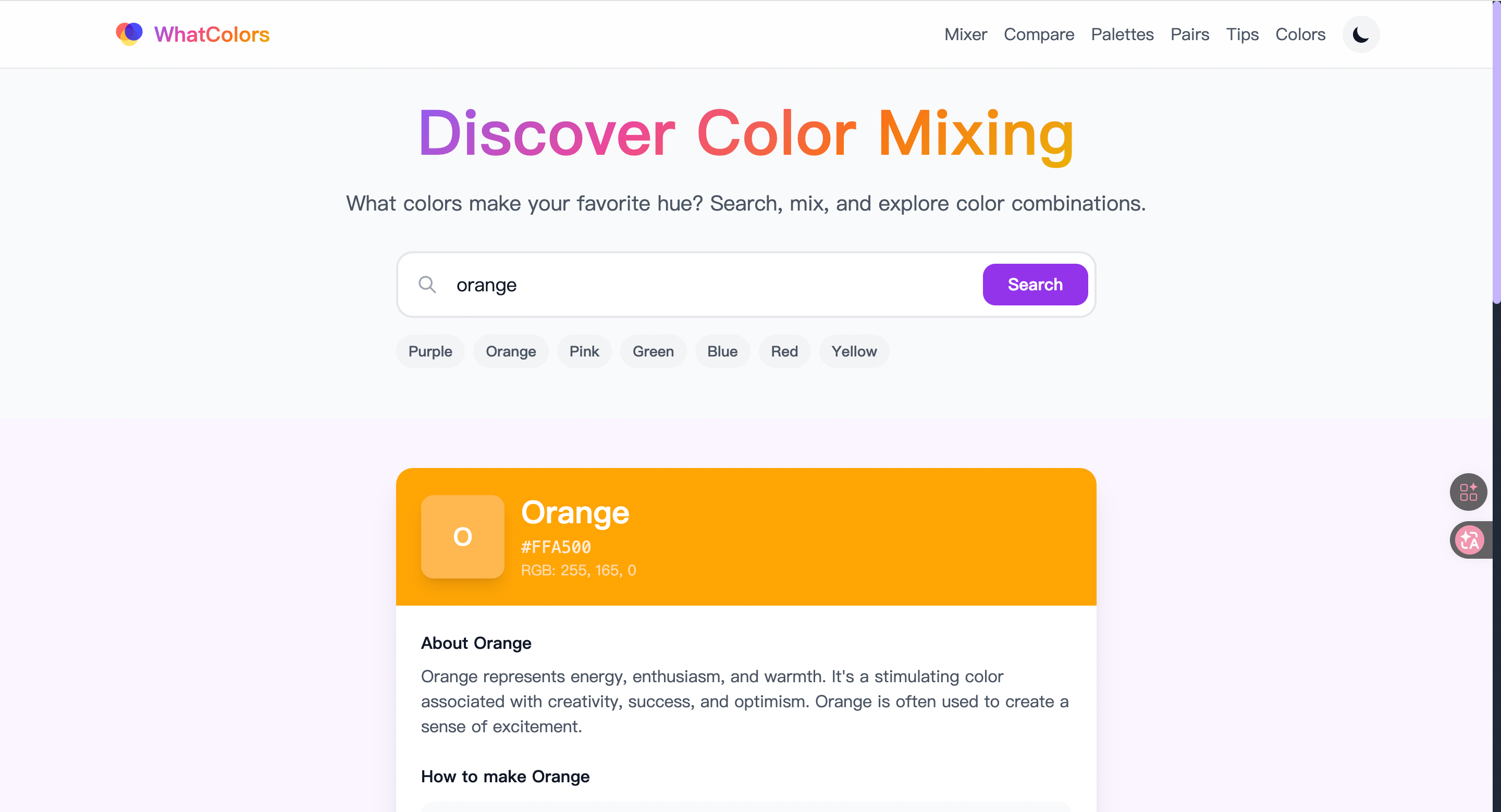WhatColors.xyz - Product Hunt launch logo and brand identity