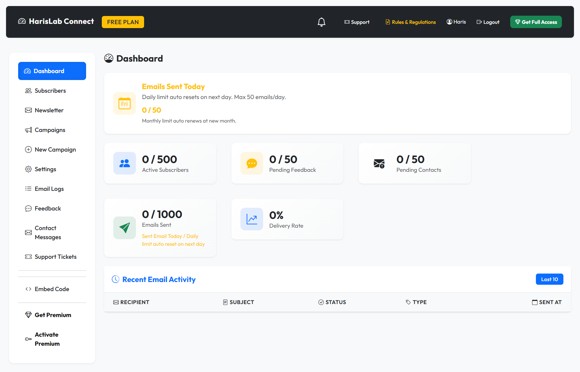 HarisLab Connect - Screenshot 3 showing product features and functionality