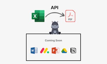 PDF Hippo: Dynamic PDF API for Devs gallery image