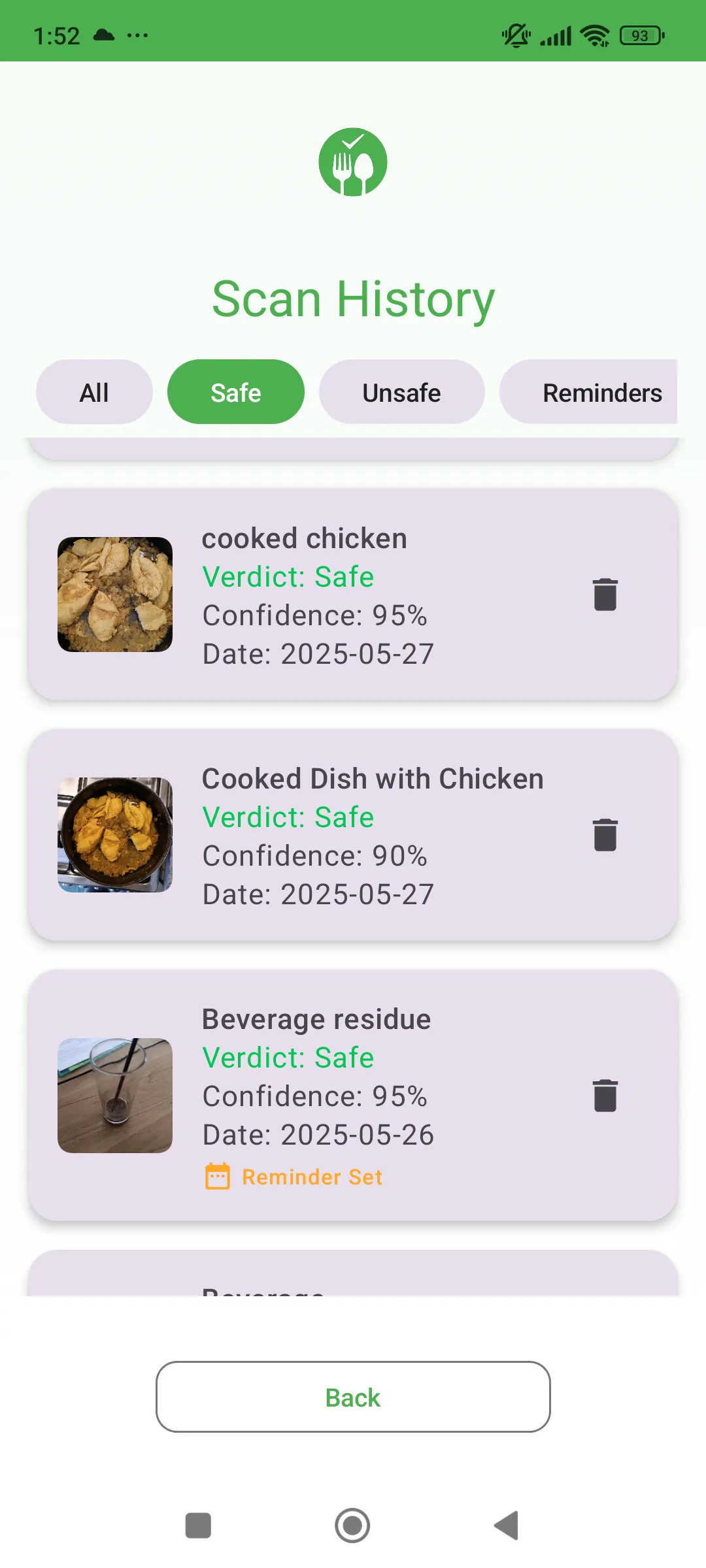 Can I Eat This? | AI food scanner app gallery image
