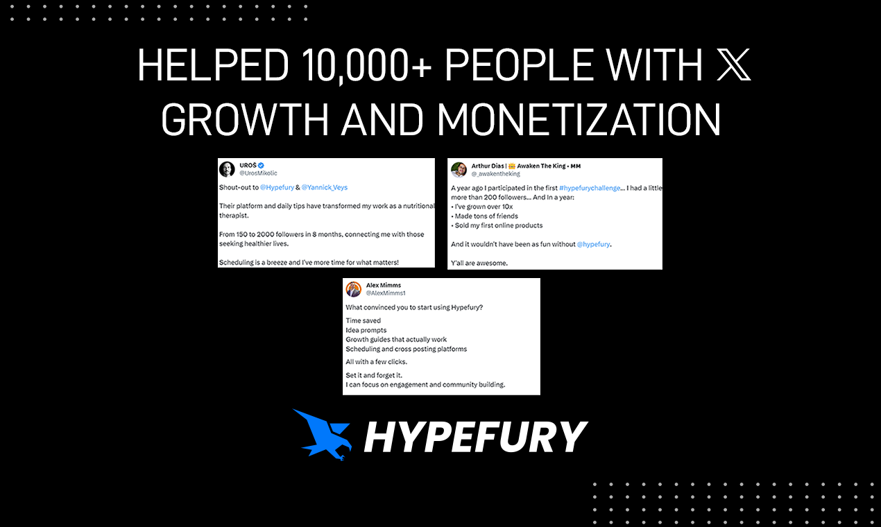 𝕏ellerators by Hypefury media 3