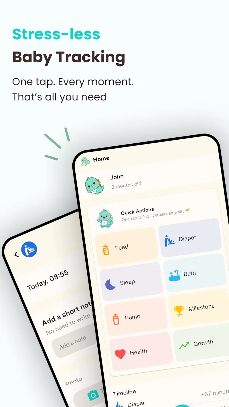 Simple Baby Tracker screenshot 1