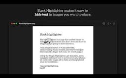 Black Highlighter media 1