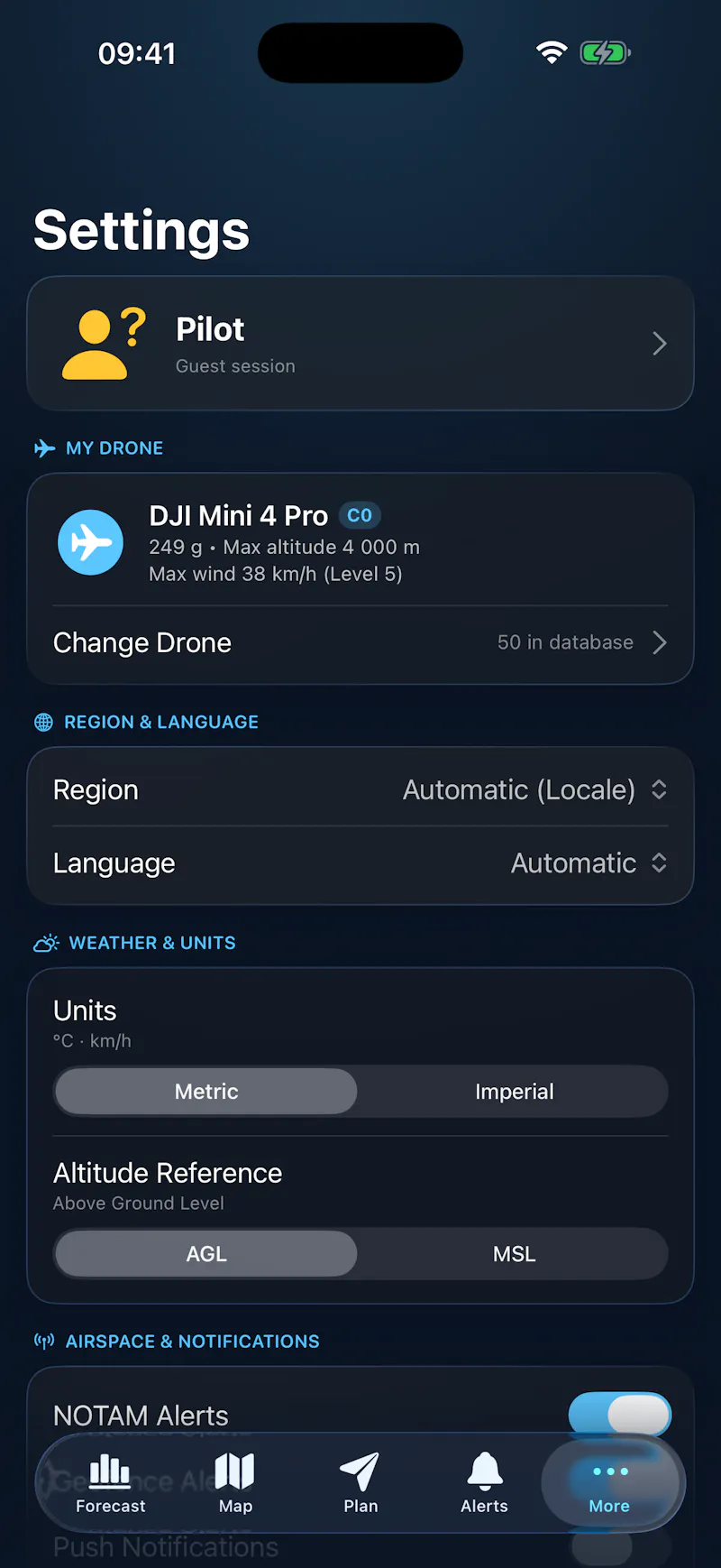 DroneWise screenshot 7