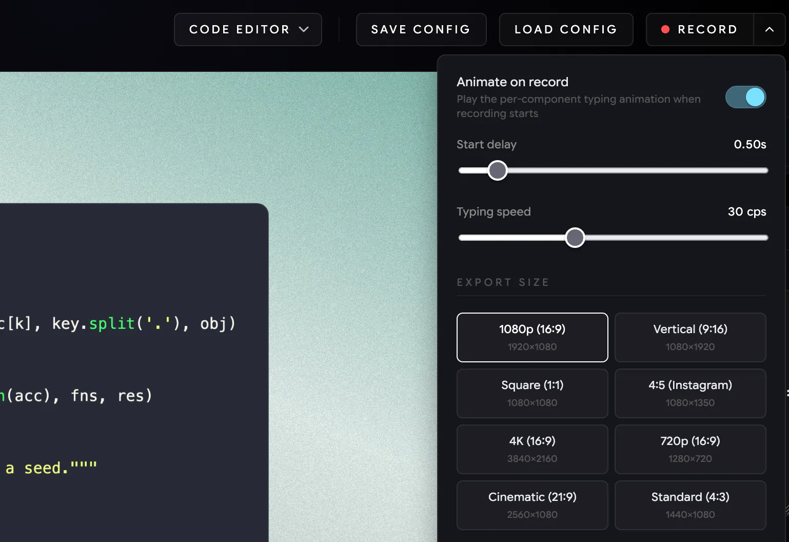 Layers: Create beautiful animated code snippet videos for free ...
