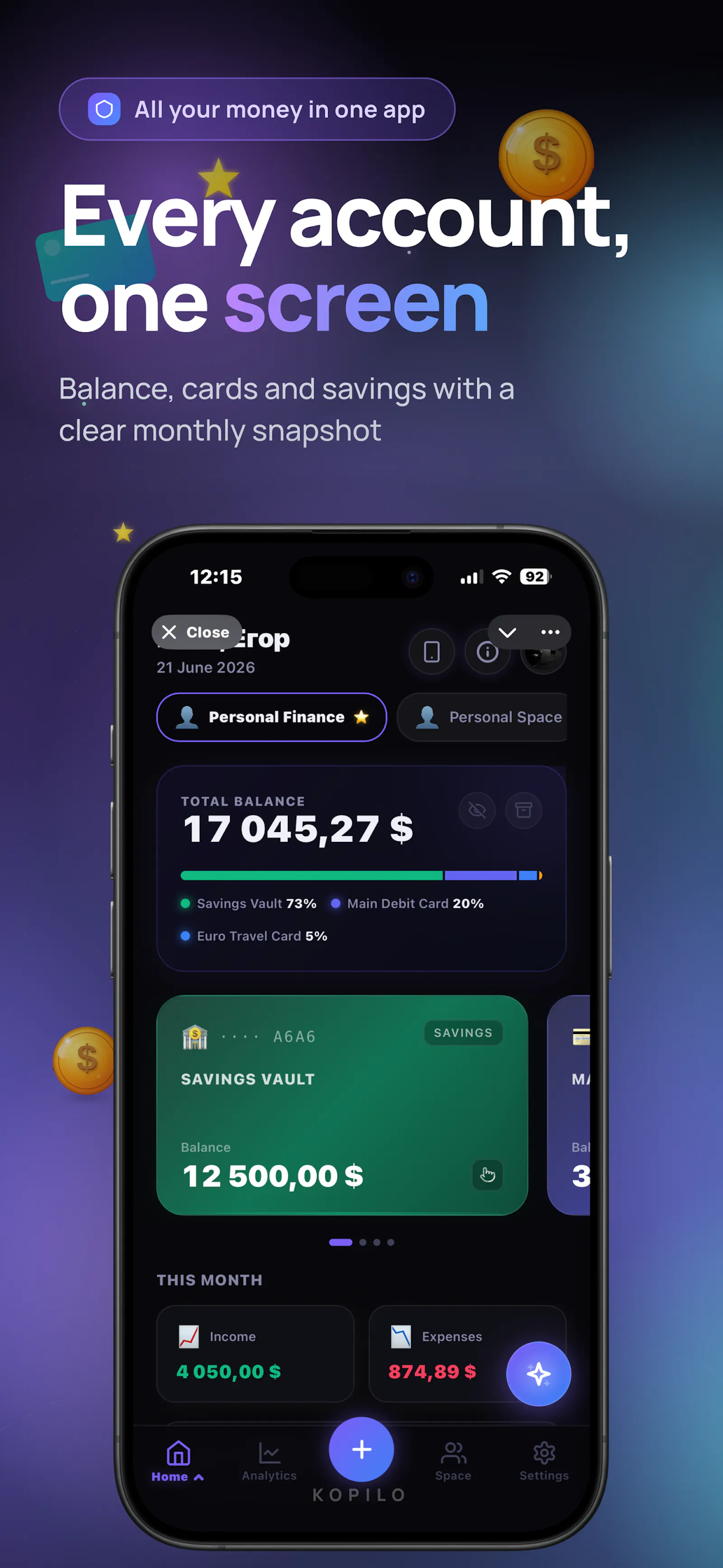 Kopilo screenshot 2