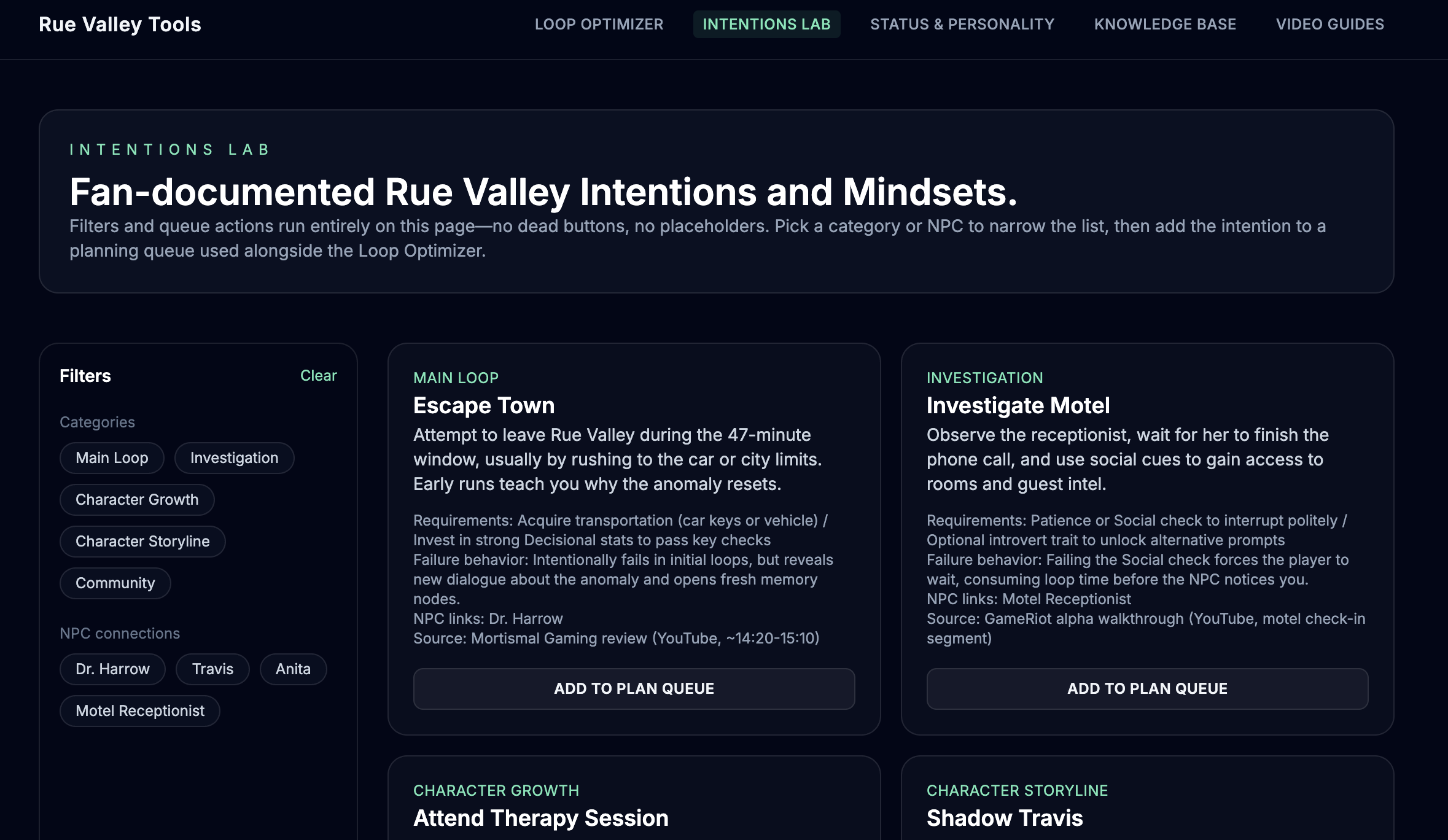 Rue Valley Tools - Screenshot 3 preview