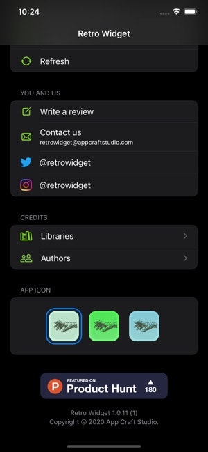 Retro Widget for Apple Watch gallery image