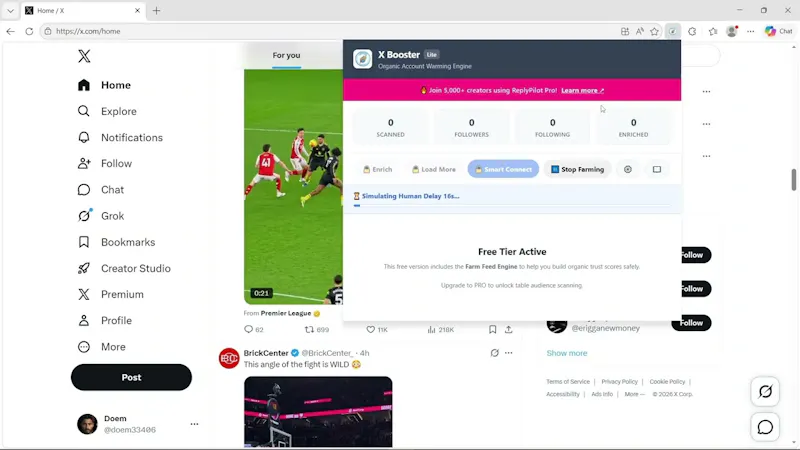 X Booster screenshot 1 (video preview)