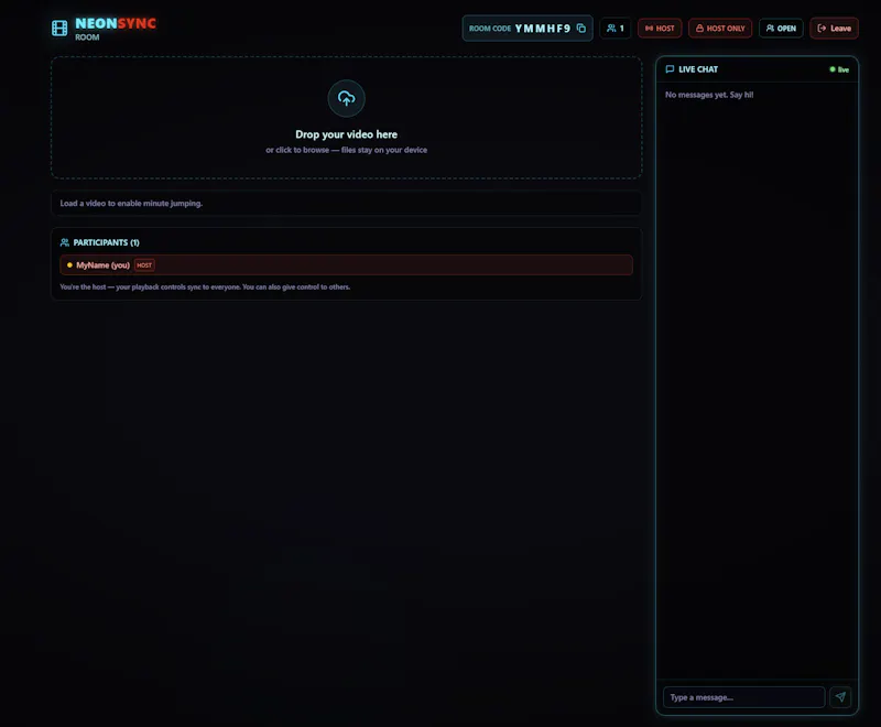 NeonSync screenshot 2