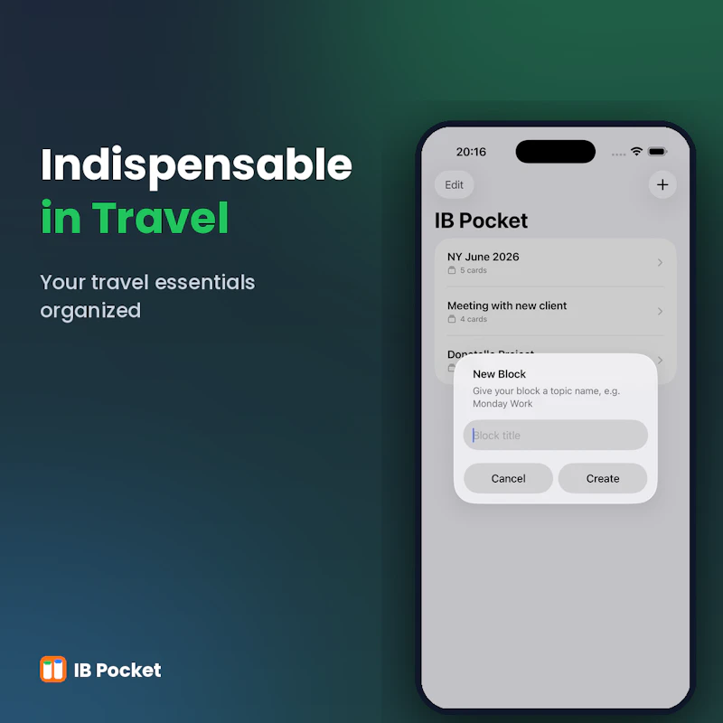 Info Blocks Pocket screenshot 2