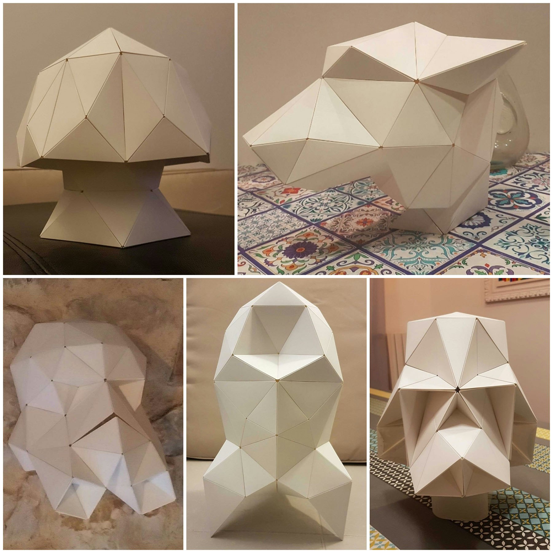 Carapace: prima puzzle 3D di origami fai -da -te media 10