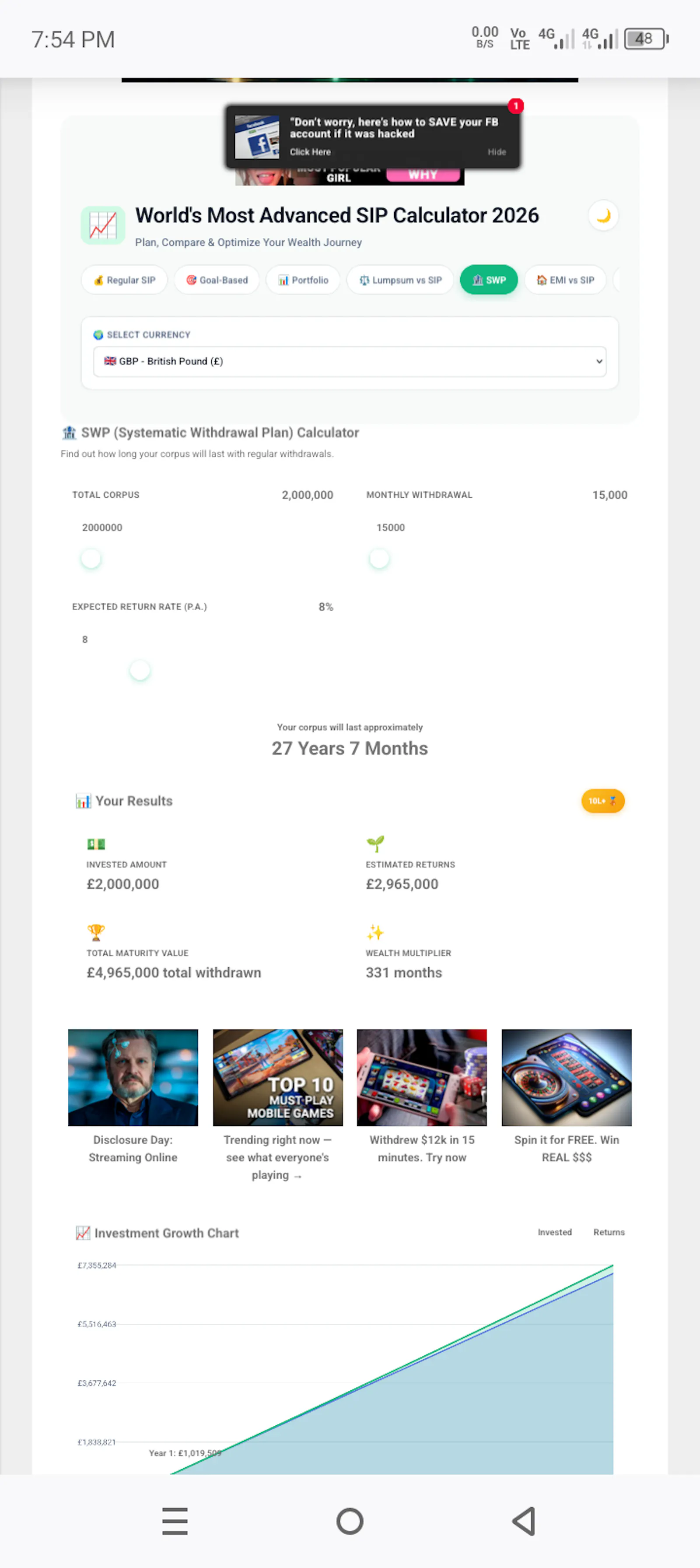 SIP Calculator 2026 screenshot 5