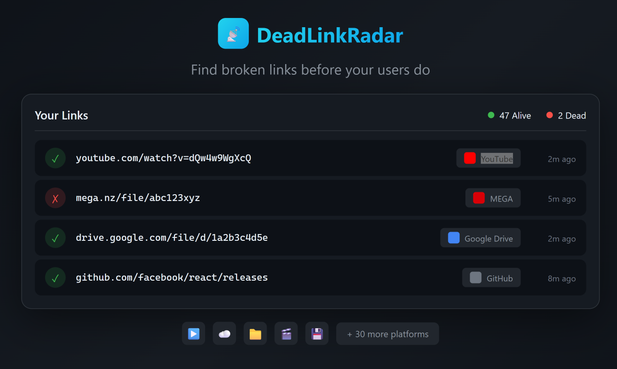DeadLinkRadar gallery image