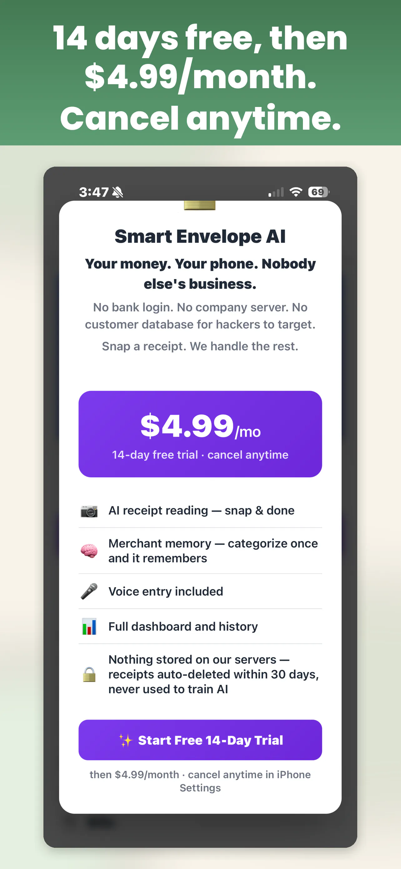 Smart Envelope AI gallery image