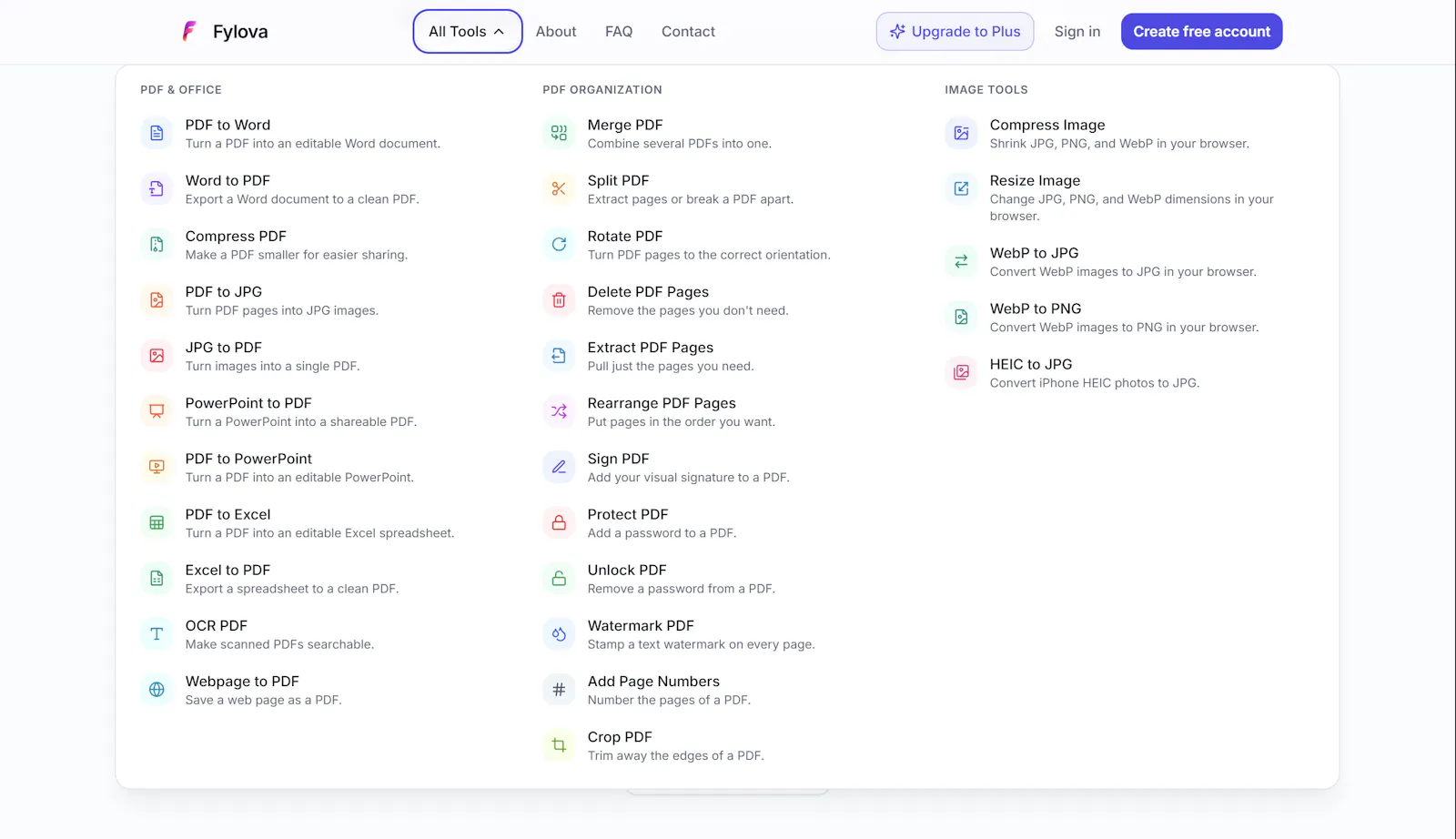 Fylova - All-In-One PDF and File toolkit screenshot 3