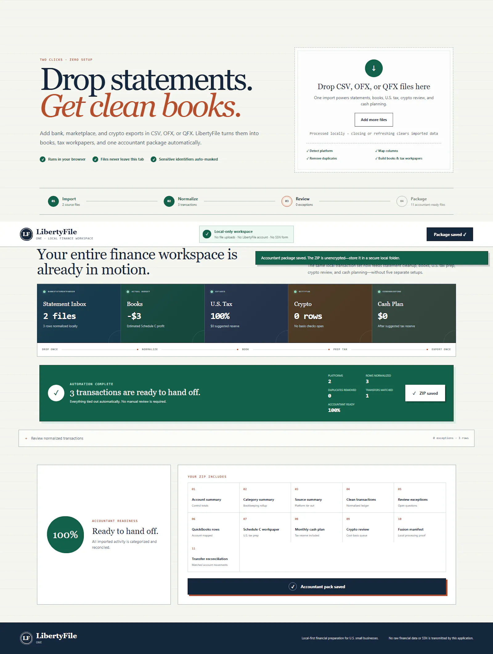 LibertyFile One screenshot 2