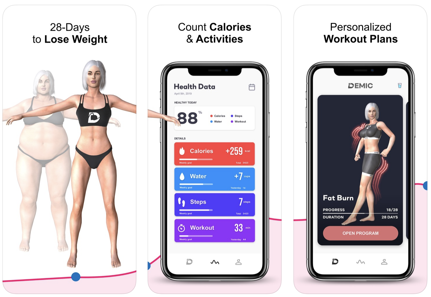 Demic: Weight Loss Workouts gallery image