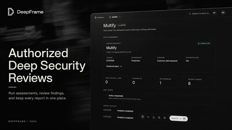 DeepFrame screenshot 2