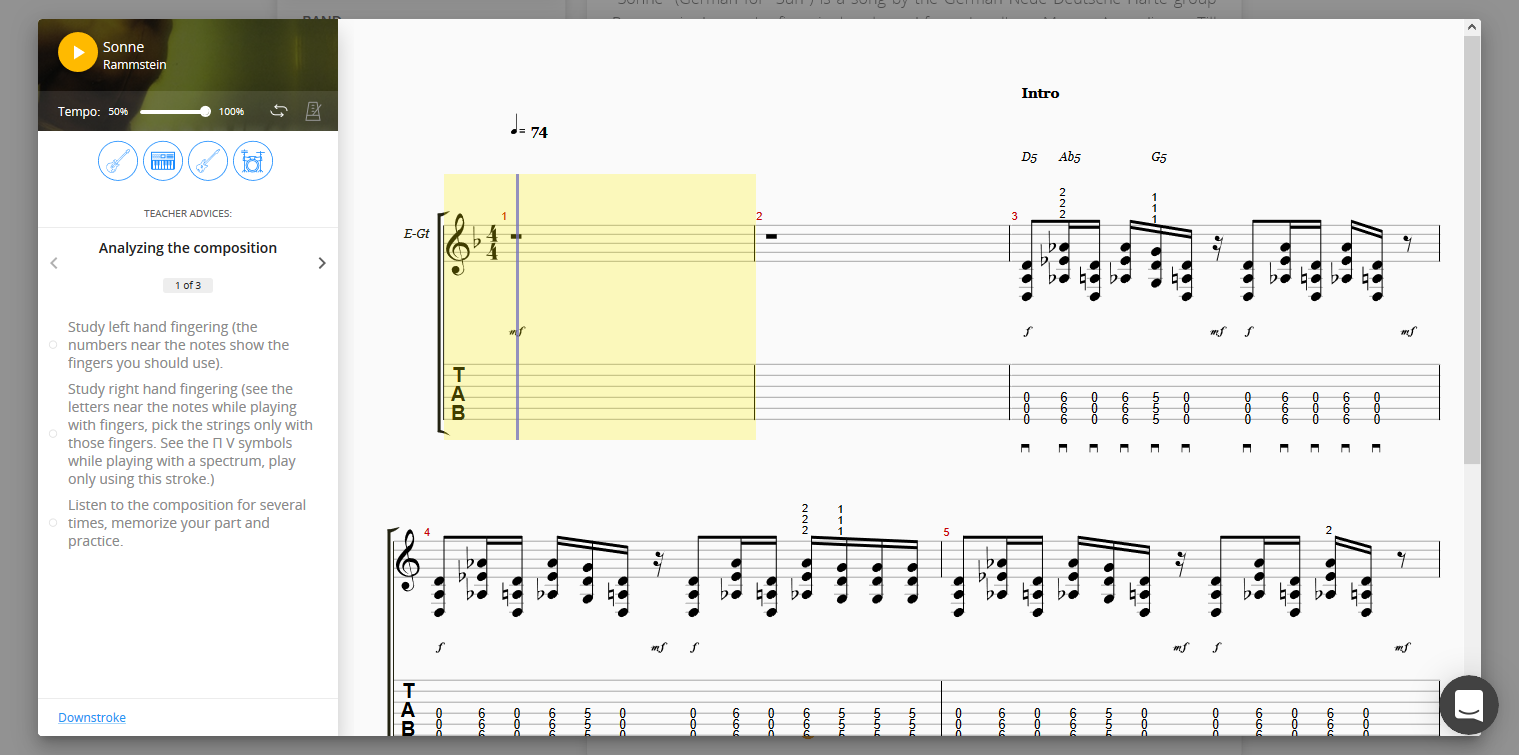 VirtualBand Guitar Bass Drums Lessons gallery image