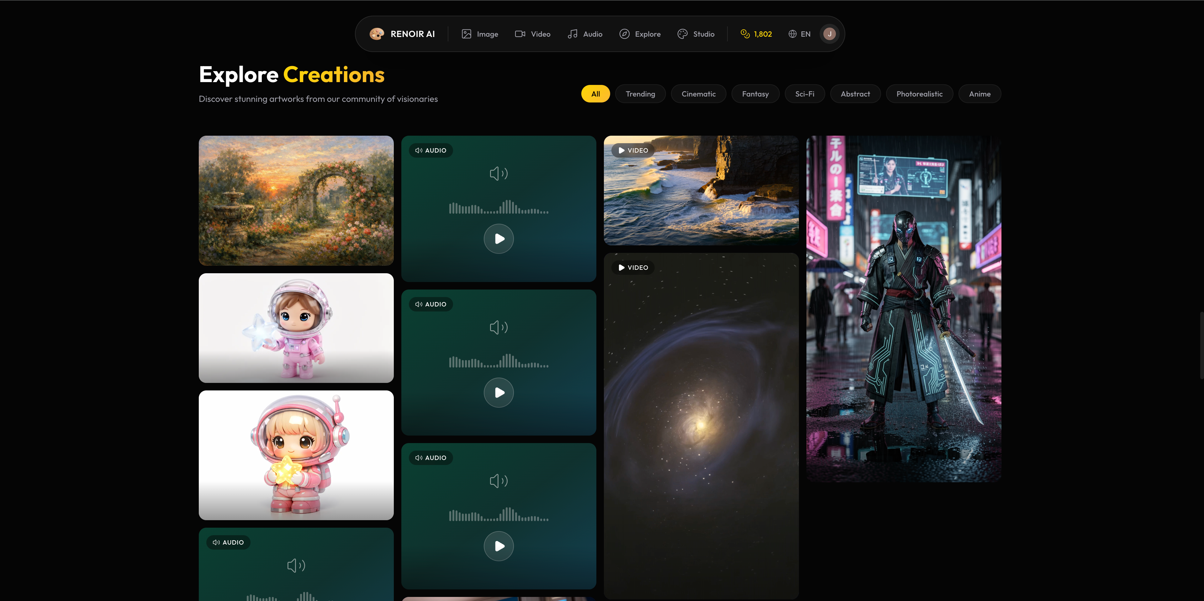 Renoir AI gallery image