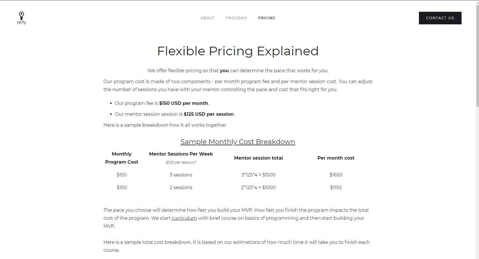 Reify Academy gallery image