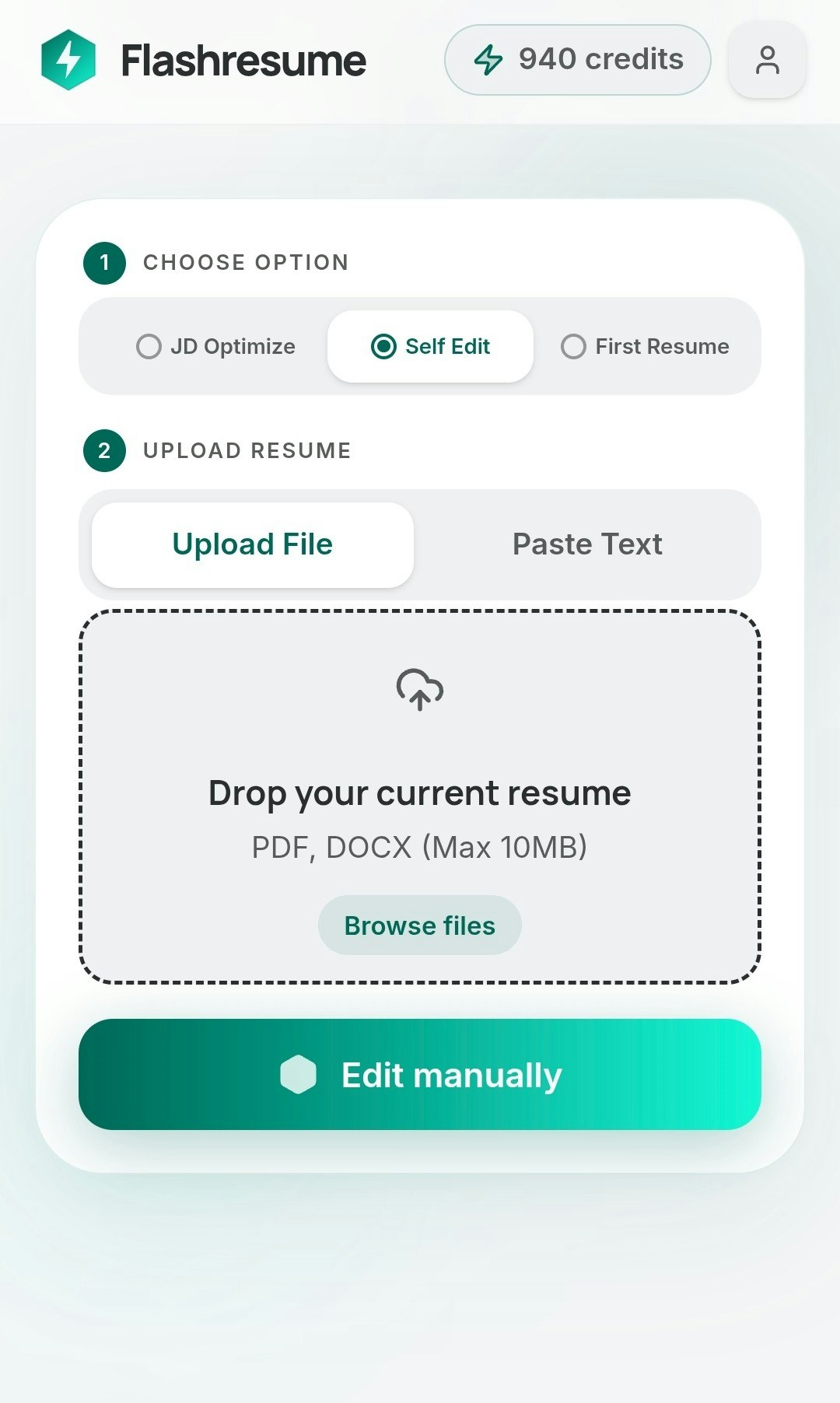 Flashresume gallery image