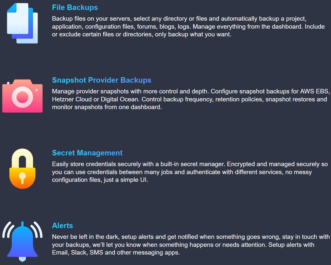 Bakup.io gallery image