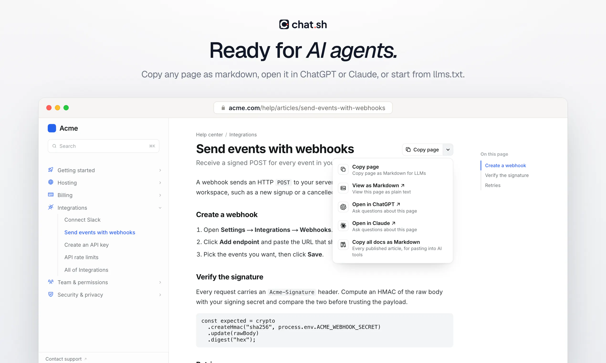 Chat.sh screenshot 4