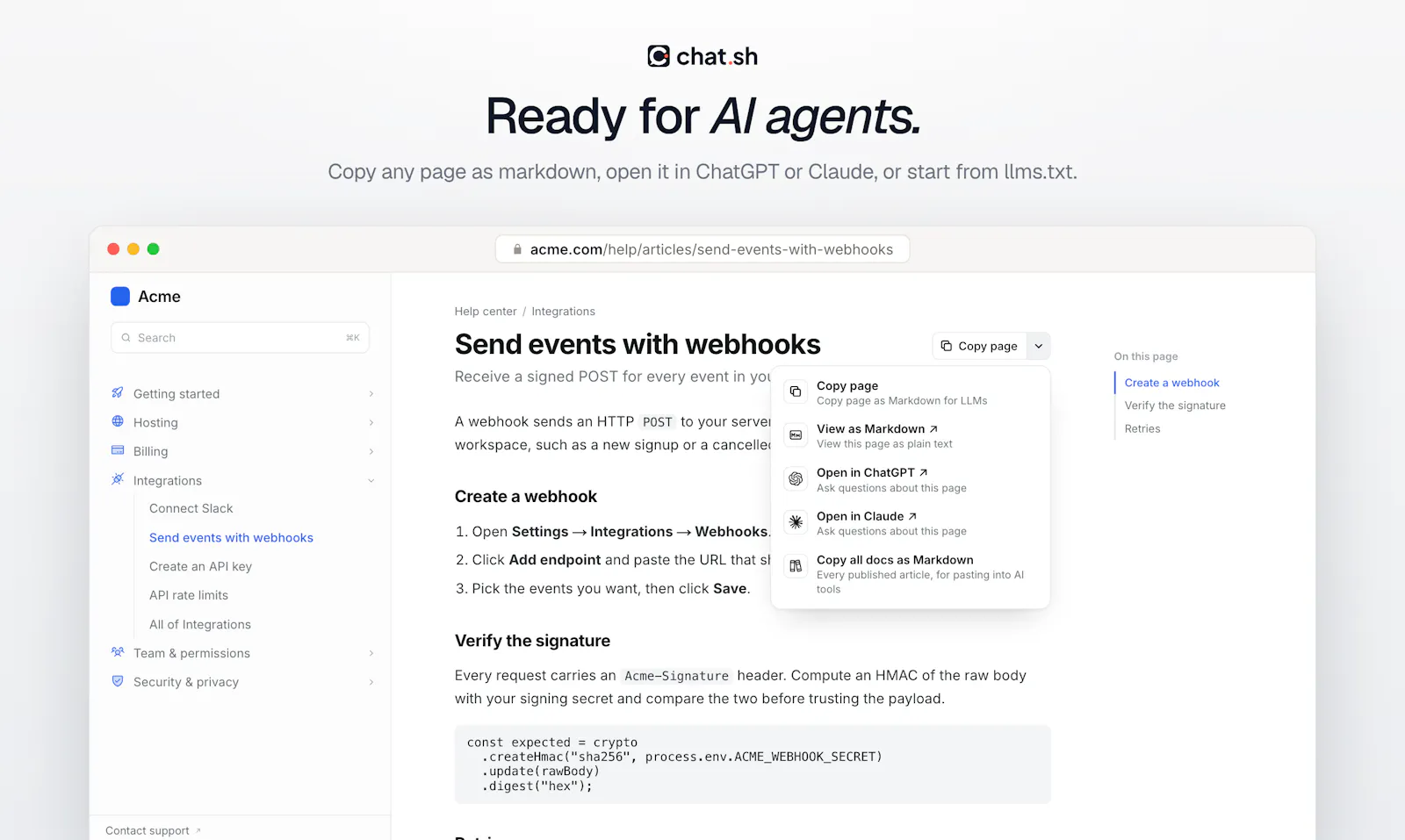Chat.sh screenshot 5