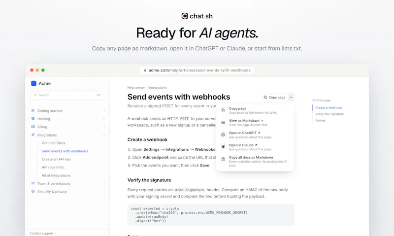 Chat.sh screenshot 5