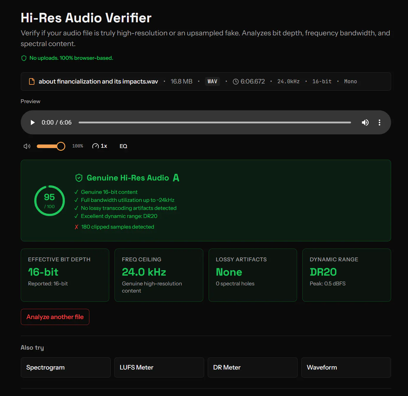 TrueRes.io — Free Browser