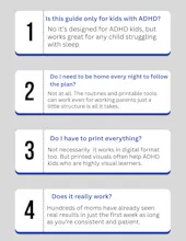 Natural sleep guide for kids with ADHD gallery image