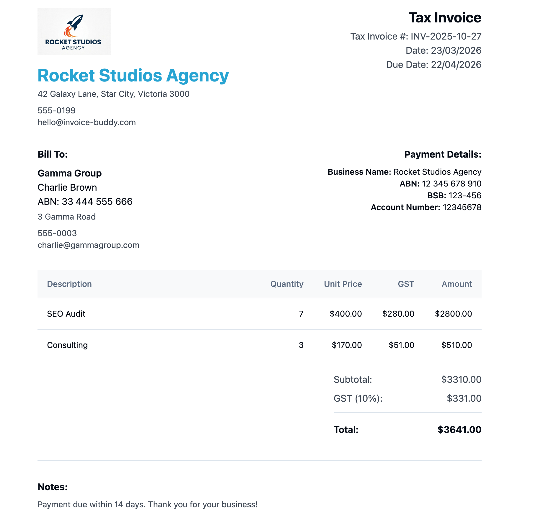 Invoice Buddy gallery image