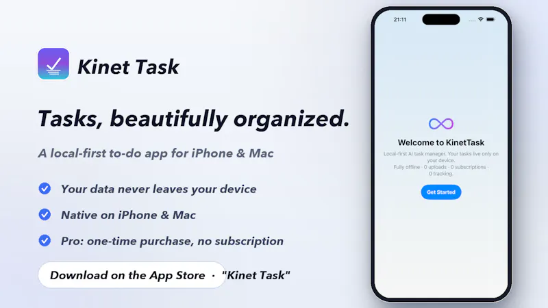 KinetTask screenshot 1
