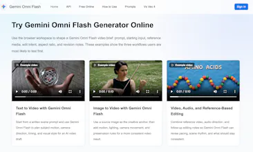 Gemini OmniFlash Generator gallery image