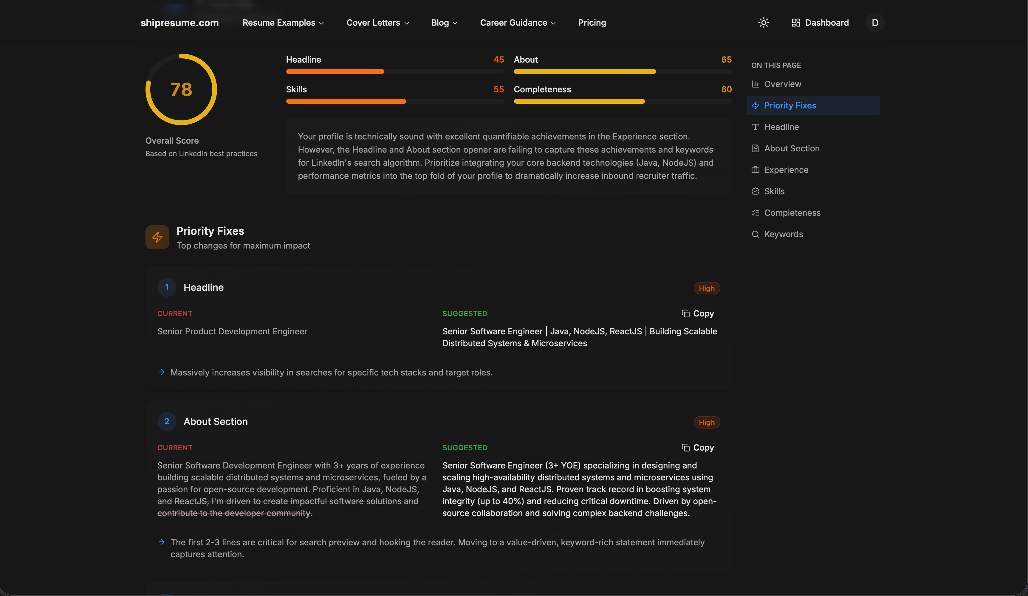 ShipResume - AI Resume Builder gallery image
