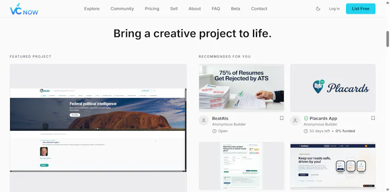 VC Now screenshot 3