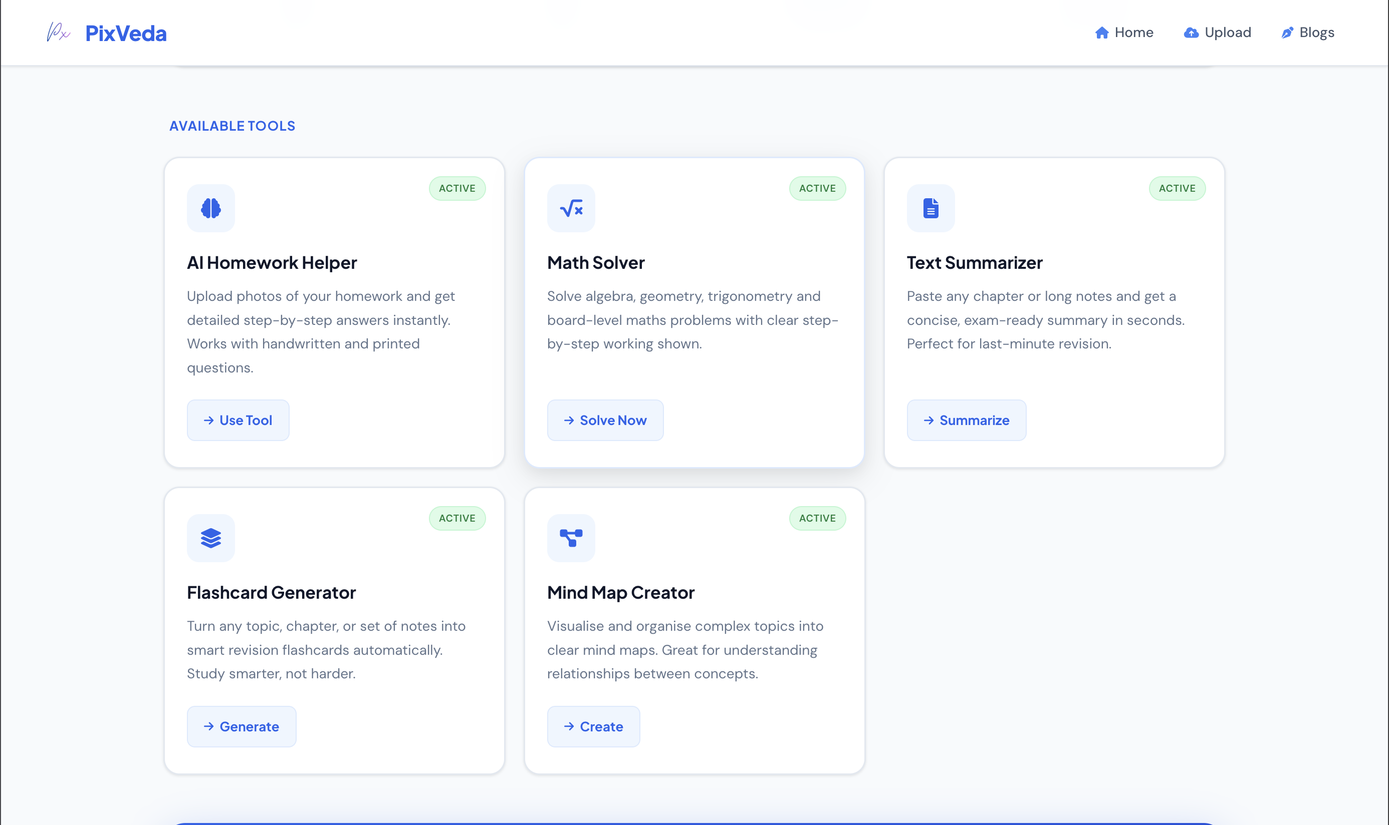 Free AI Tool for Students – PixVeda gallery image